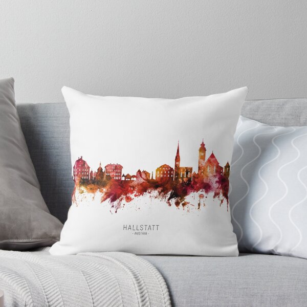 Item preview, Hallstatt Austria Skyline designed and sold by ArtPrints.