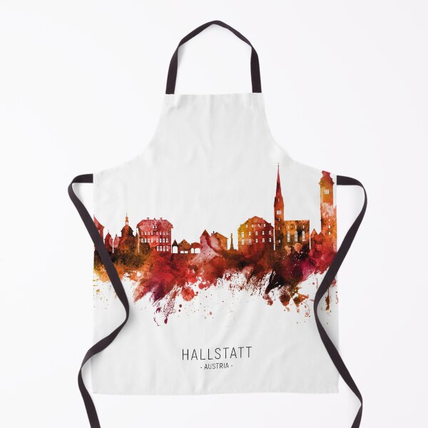 Item preview, Hallstatt Austria Skyline designed and sold by ArtPrints.