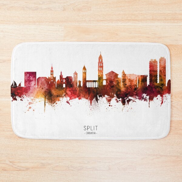 Item preview, Split Croatia Skyline designed and sold by ArtPrints.