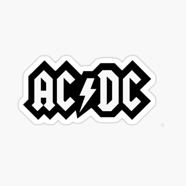 affiche acdç 4 Sticker