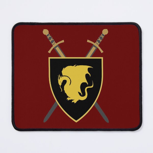 Item preview, Red Pendragon Shield & Sword designed and sold by jadedginger.