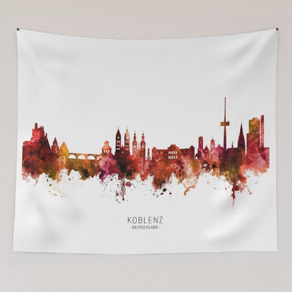 Item preview, Koblenz Germany Skyline designed and sold by ArtPrints.