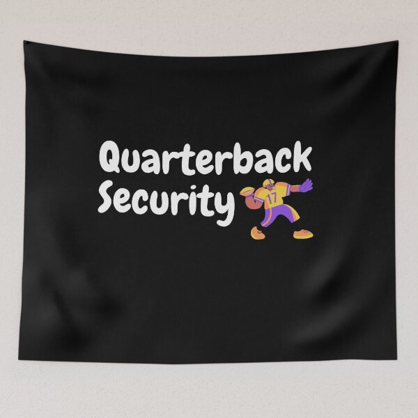 Item preview, Quarterback Security Funny Football designed and sold by DylanJones1.
