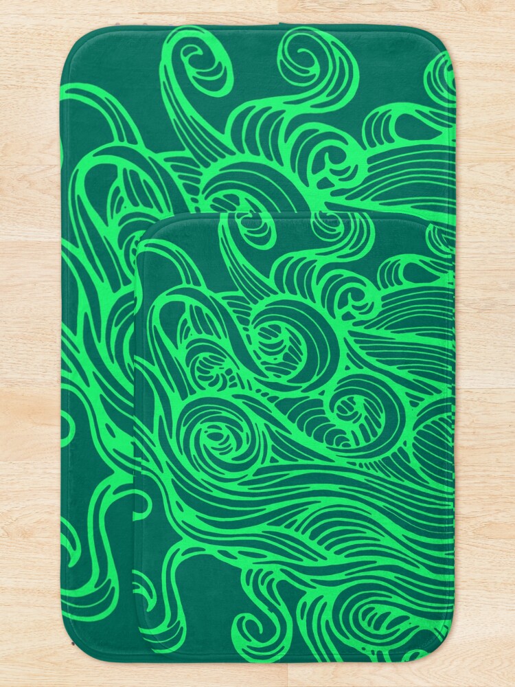Thumbnail 5 of 6, Bath Mat, Vortex designed and sold by WVortex.