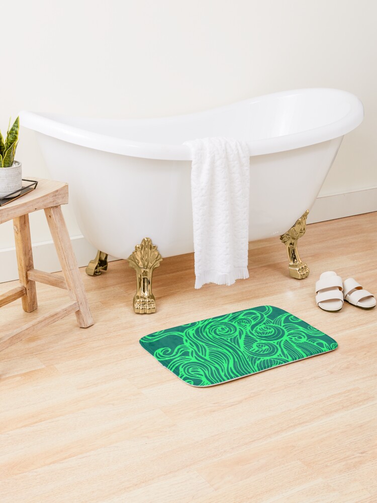 Thumbnail 2 of 6, Bath Mat, Vortex designed and sold by WVortex.