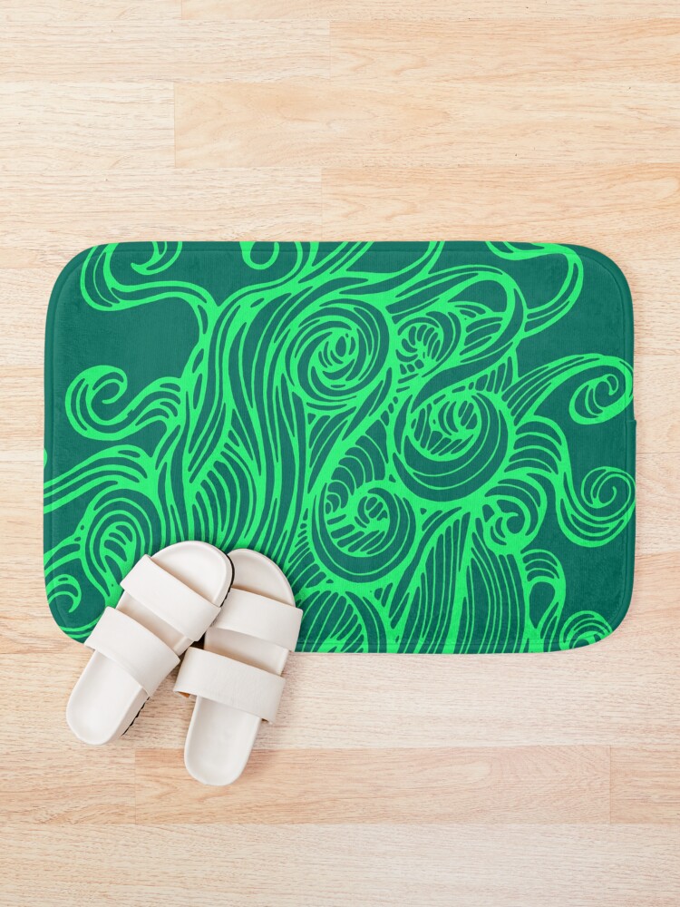 Thumbnail 1 of 6, Bath Mat, Vortex designed and sold by WVortex.