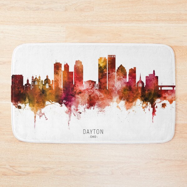 Item preview, Dayton Ohio Skyline designed and sold by ArtPrints.