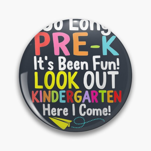 Item preview, Long Pre K Kindergarten Graduation  designed and sold by BanDicker.