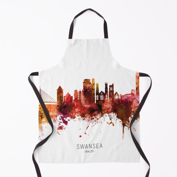 Item preview, Swansea Wales Skyline designed and sold by ArtPrints.
