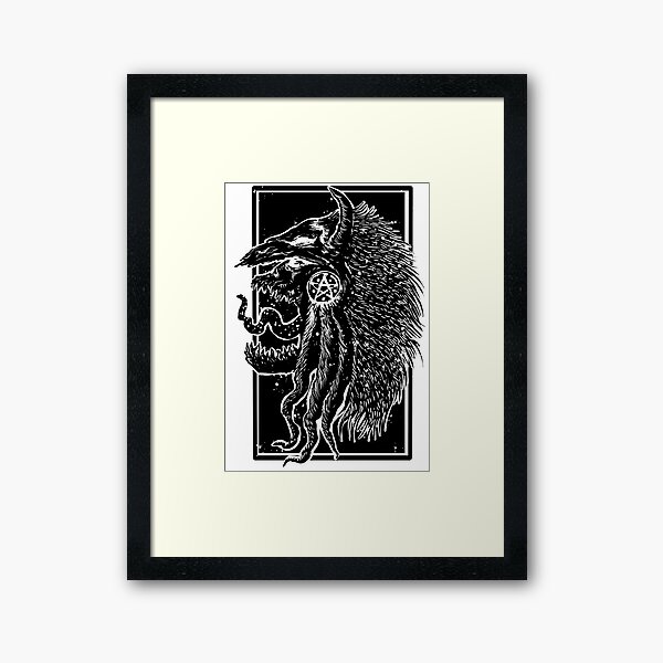 The Lick Framed Art Print