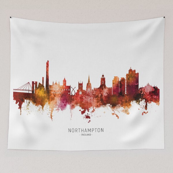 Item preview, Northampton England Skyline designed and sold by ArtPrints.