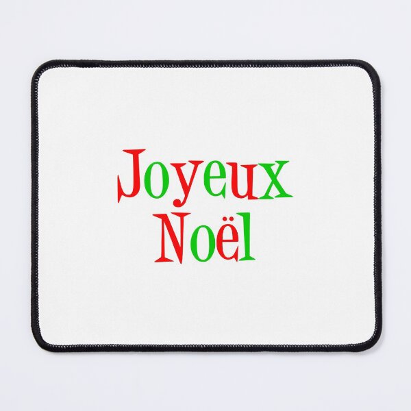 Item preview, Joyeux Noel Red Green French Christmas designed and sold by jaycartoonist.
