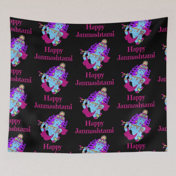 Item preview, Happy Janmashtami Celebration Day designed and sold by WoodburyLake.