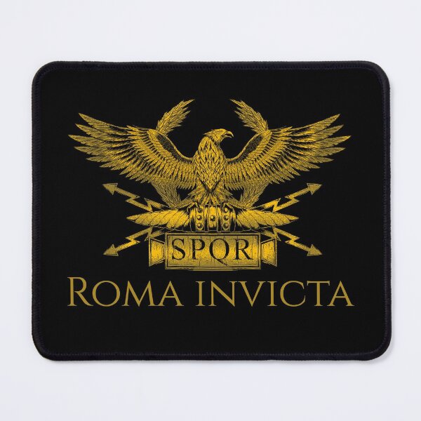 Item preview, Roma Invicta Legionary Aquila Motivational Ancient Rome SPQR Eagle Standard designed and sold by Styrman.
