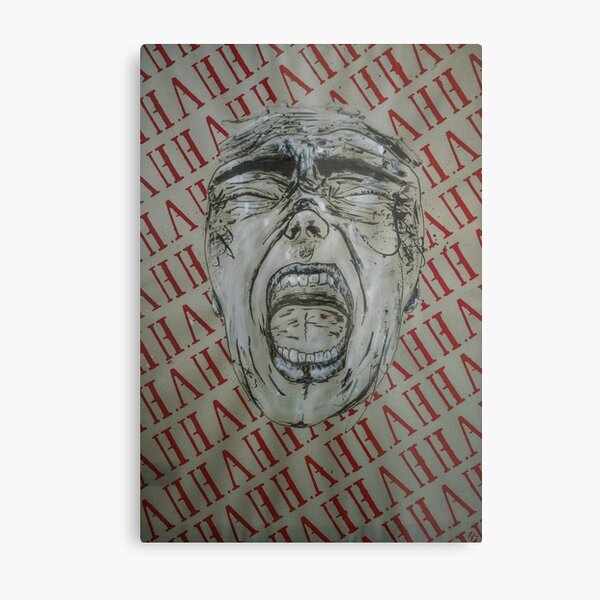 Outcry Metal Print