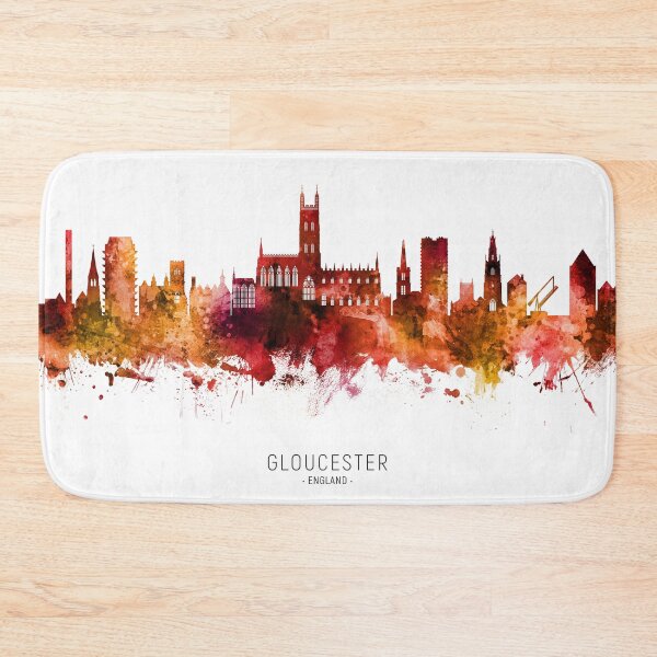 Item preview, Gloucester England Skyline designed and sold by ArtPrints.