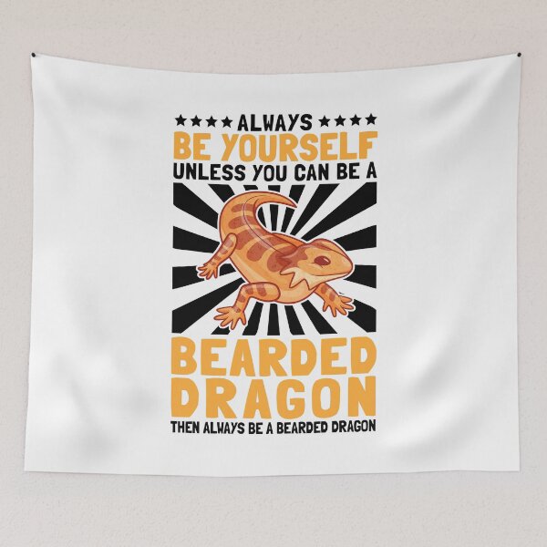 Item preview, Bearded dragon be an agamen lizard owner yourself designed and sold by madgrfx.