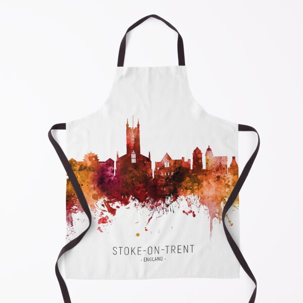 Item preview, Stoke-on-Trent England Skyline designed and sold by ArtPrints.