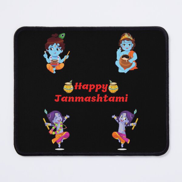 Item preview, Happy Janmashtami Celebration Day designed and sold by WoodburyLake.