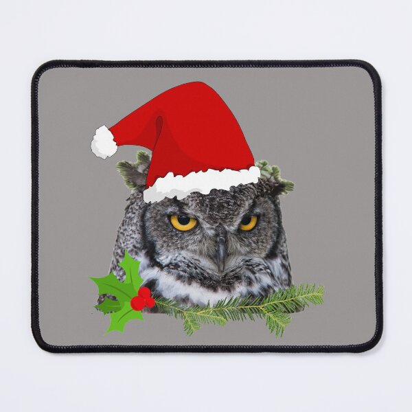 Item preview, Santa Owl, Christmas Owl Hat designed and sold by DiensDesign.