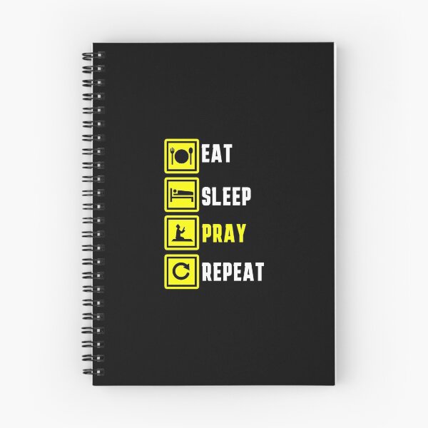 Item preview, eat sleep pray repeat meme funny - islamic quotes 2 designed and sold by EfenDesign.