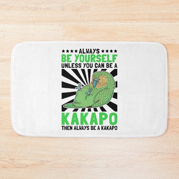 Item preview, Be a kakapo bird New Zealand parrot gift designed and sold by madgrfx.