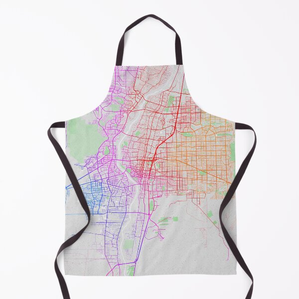 Item preview, Albuquerque City Map of New Mexico, USA - Colorful designed and sold by deMAP.