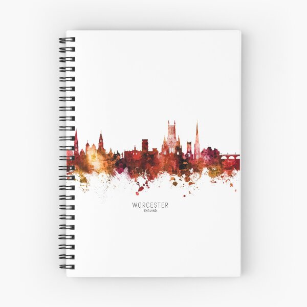 Item preview, Worcester England Skyline designed and sold by ArtPrints.