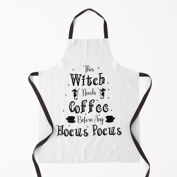Item preview, Copy of this witch needs coffee before any hocus pocus, funny Halloween witch for women  designed and sold by NiceSpot.