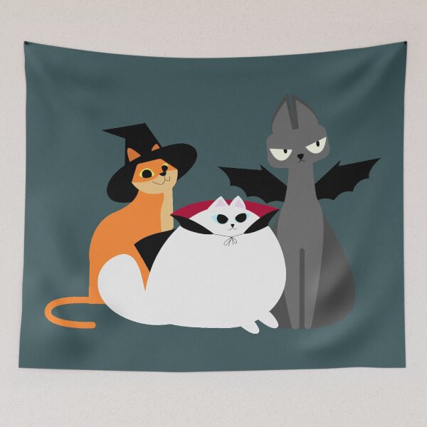 Item preview, Halloween Cats designed and sold by SkyAfterDusk.