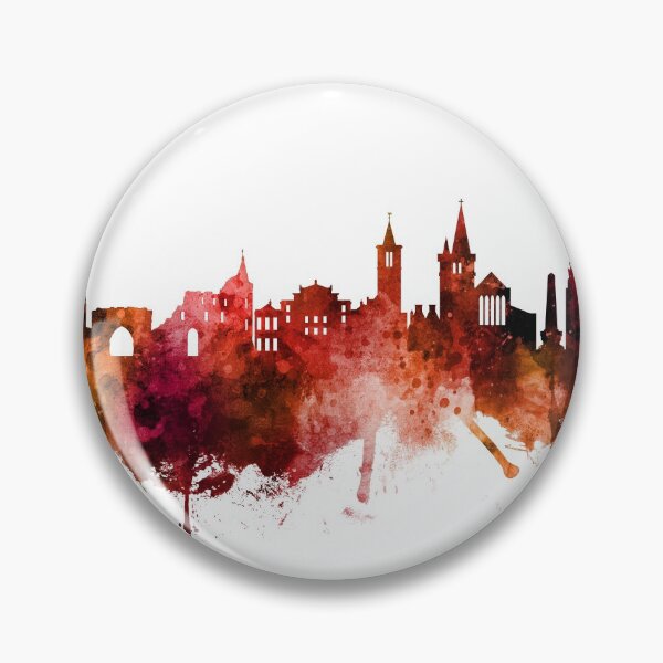 Item preview, St Andrews Scotland Skyline designed and sold by ArtPrints.