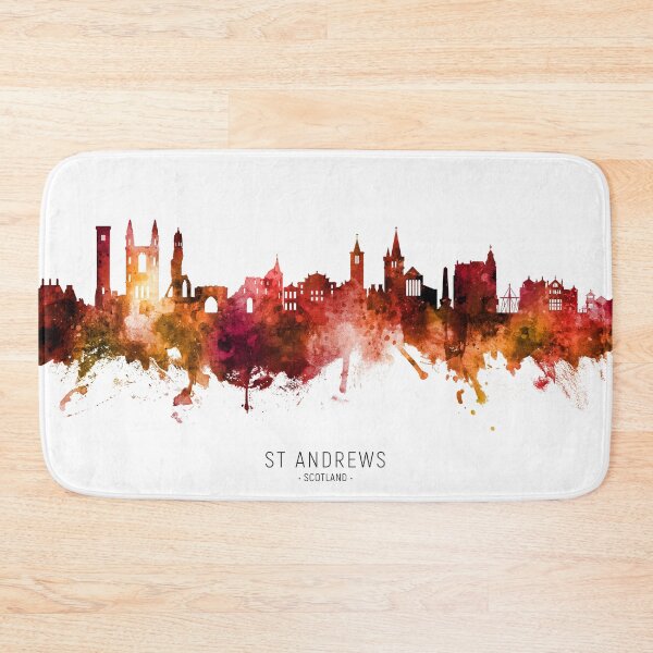 Item preview, St Andrews Scotland Skyline designed and sold by ArtPrints.