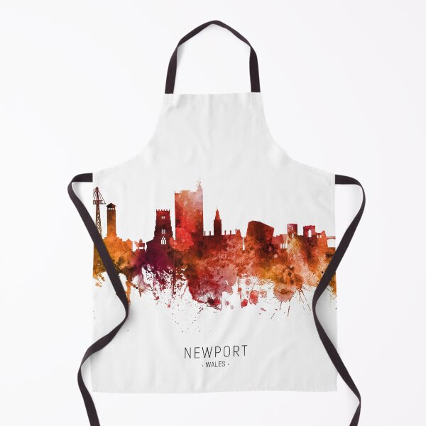 Item preview, Newport Wales Skyline designed and sold by ArtPrints.