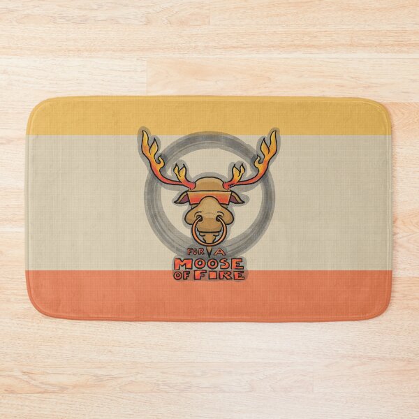 Item preview, O For a Moose of Fire designed and sold by Kat Kuo.