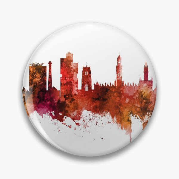 Item preview, Bradford England Skyline designed and sold by ArtPrints.