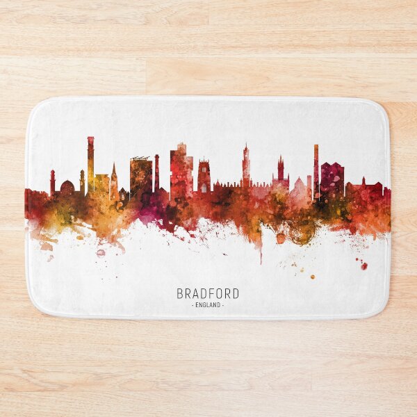 Item preview, Bradford England Skyline designed and sold by ArtPrints.