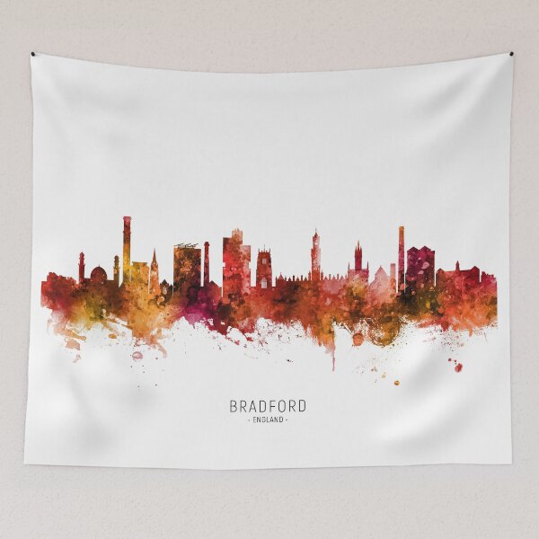 Item preview, Bradford England Skyline designed and sold by ArtPrints.