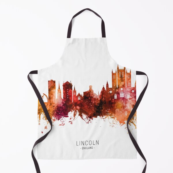 Aperçu de l'œuvre Lincoln England Skyline créée et vendue par ArtPrints.