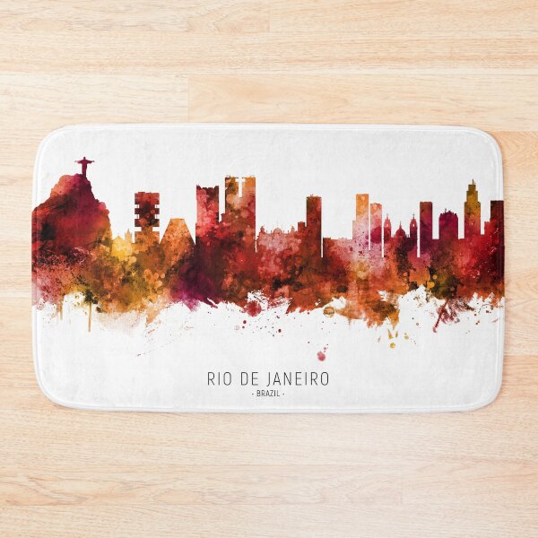 Item preview, Rio de Janeiro Brazil Skyline designed and sold by ArtPrints.