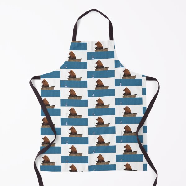 Item preview, Cheltenham the Bear: Fishing Trip designed and sold by Sketchy Chick.