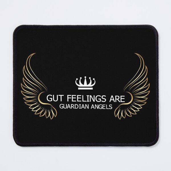 Item preview, gut feelings are guardian angels, designed and sold by damithez.