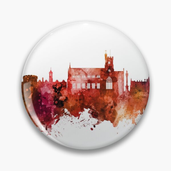 Artikelvorschau, Carlisle England Skyline entworfen und verkauft von ArtPrints.