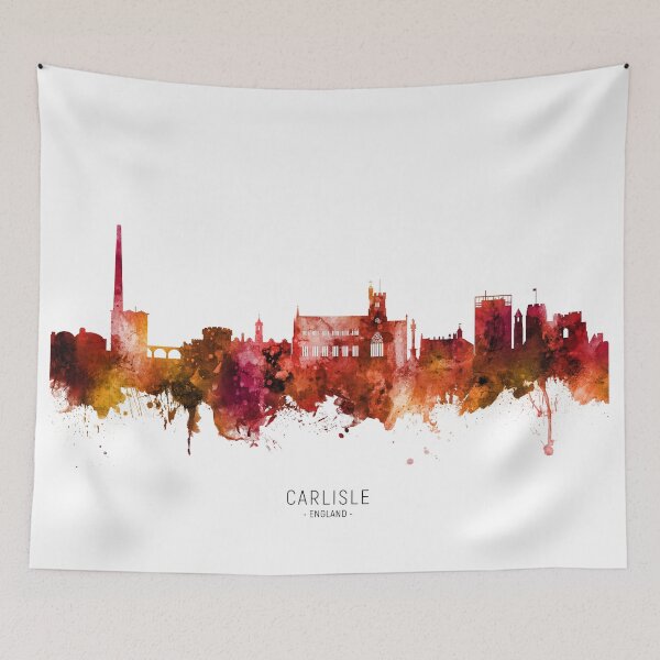 Artikelvorschau, Carlisle England Skyline entworfen und verkauft von ArtPrints.