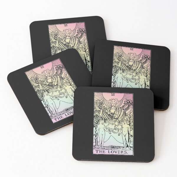 Item preview, Pastel Tarot - Tarot The Lovers designed and sold by mooneko.
