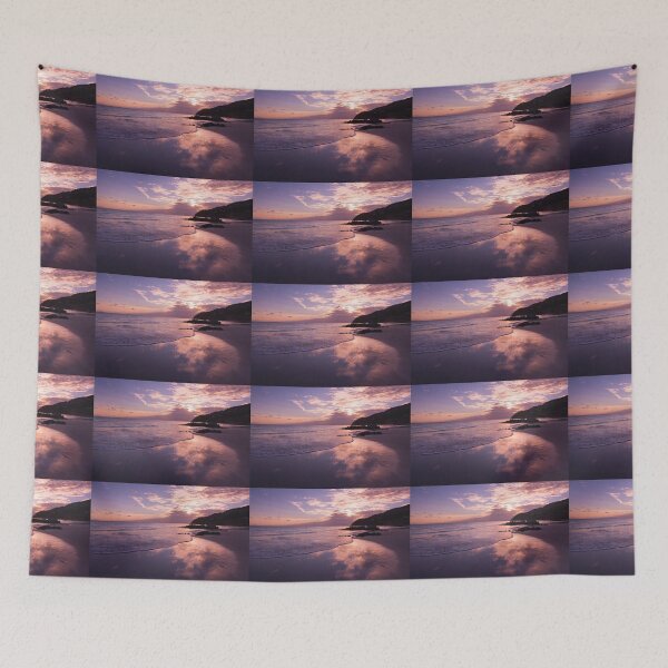 Item preview, Beautiful Pink Sunset Beach  designed and sold by newburyboutique.