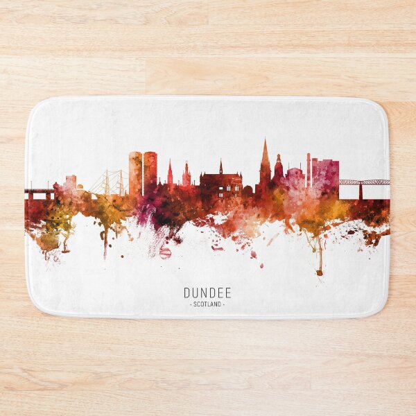 Item preview, Dundee Scotland Skyline designed and sold by ArtPrints.