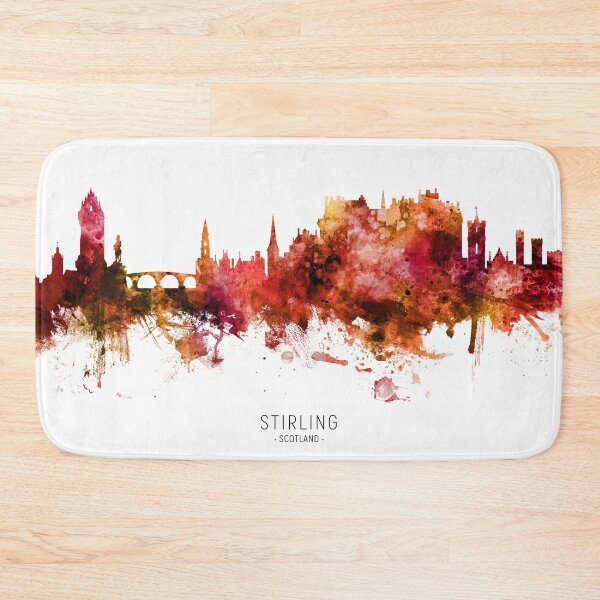 Item preview, Stirling Scotland Skyline designed and sold by ArtPrints.