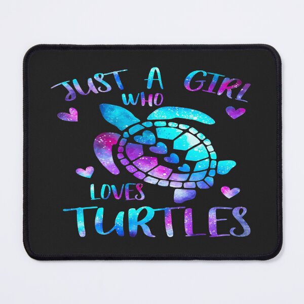 Item preview, Just a Girl Who Loves Turtles Galaxy Space Sea Turtle Lover designed and sold by mydesigns15.