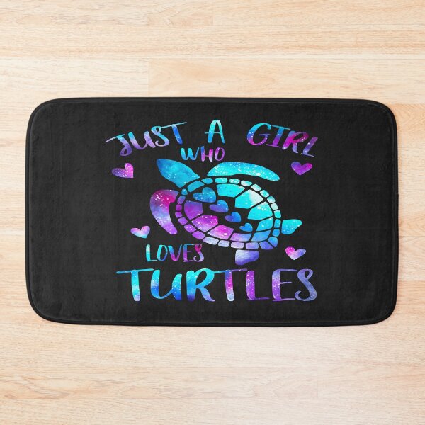 Item preview, Just a Girl Who Loves Turtles Galaxy Space Sea Turtle Lover designed and sold by mydesigns15.