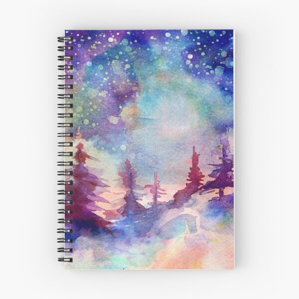 Item preview, Northern Lights Above The Forest designed and sold by SewnMemories.